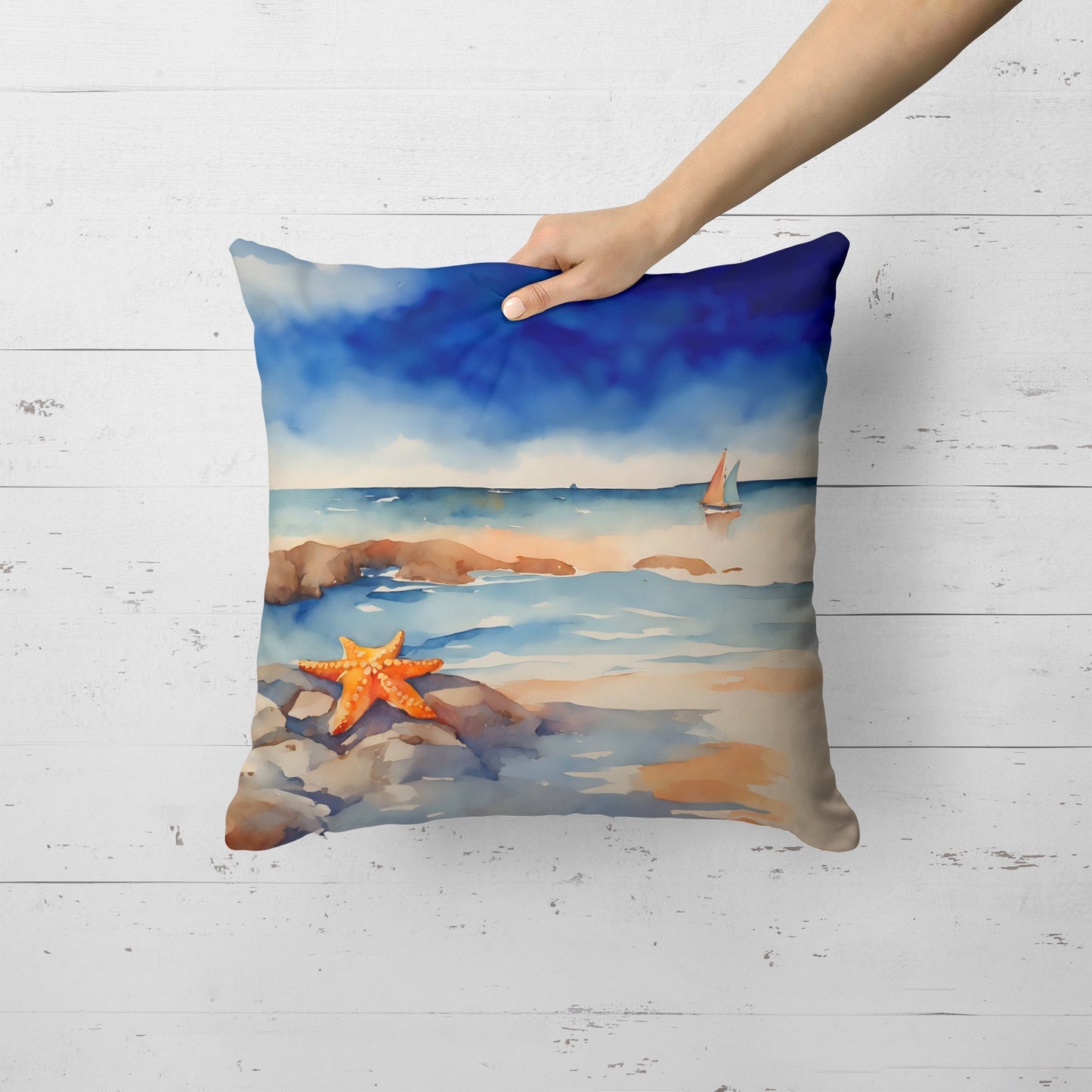 Starfish Throw Pillow - One Color / One Size - Home & Garden - Home Textile - Pillows