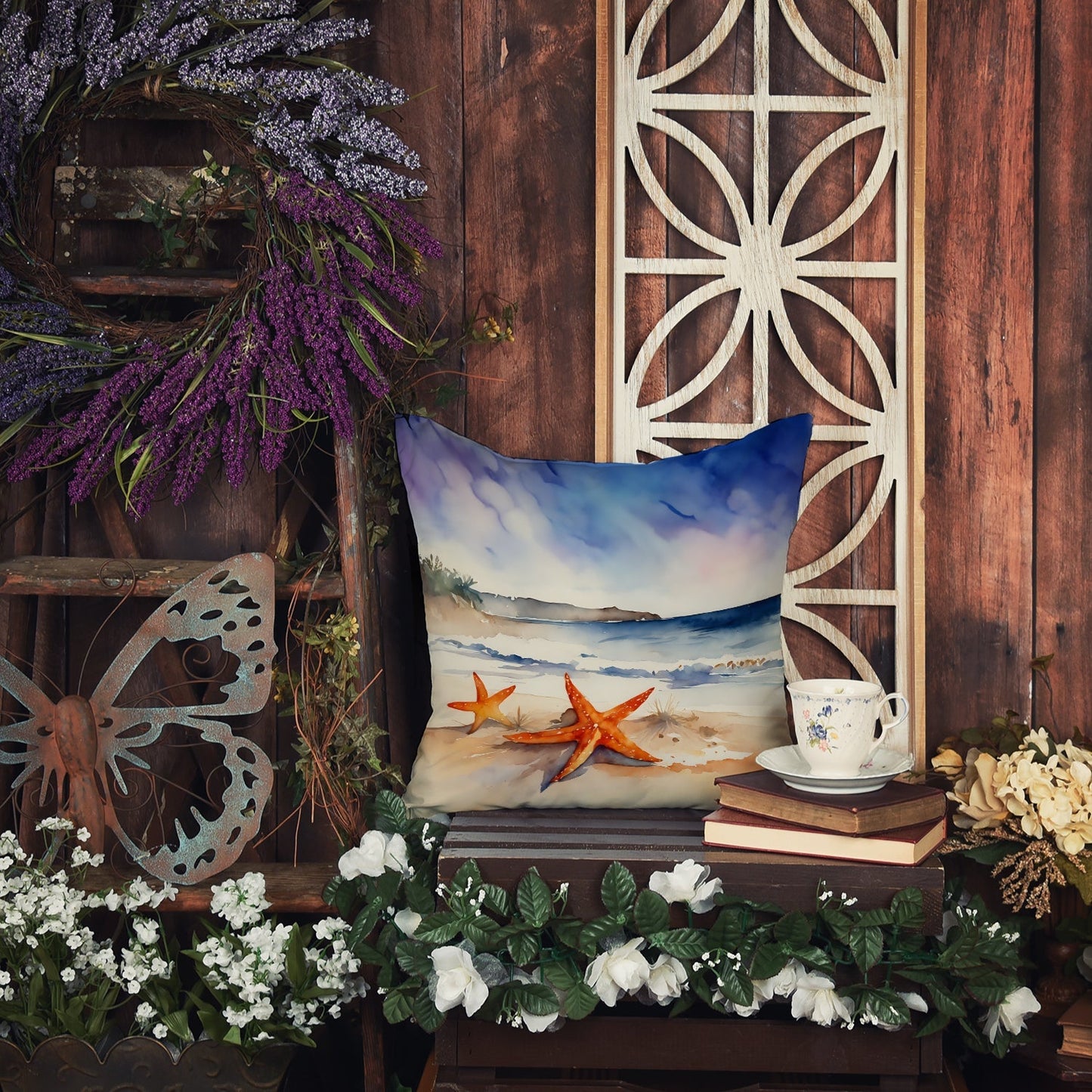 Starfish Throw Pillow - One Color / One Size - Home & Garden - Home Textile - Pillows