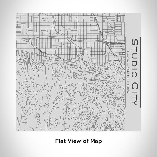 Studio City - California Map Tumbler - Drinkware
