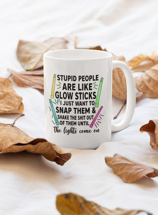 Stupid People Mug - One Color / One Size - Home & Garden - Kitchen Dining & Bar - Coffeeware