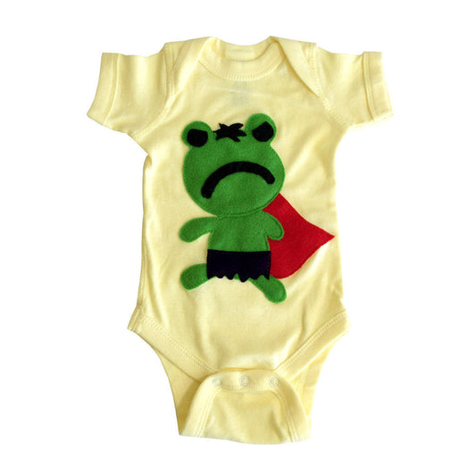 Super Hero Onesie - Team Super Animals - Hopper Froggy - Kids & Babies - Mother & Kids - Boys’ Clothing