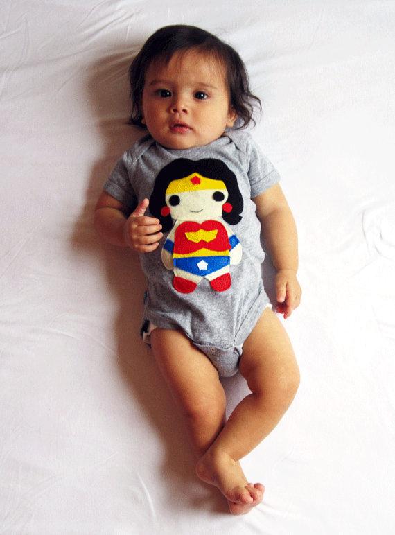 Super Hero Onesie - Wonder Girl - Kids & Babies - Mother & Kids - Girls’ Clothing