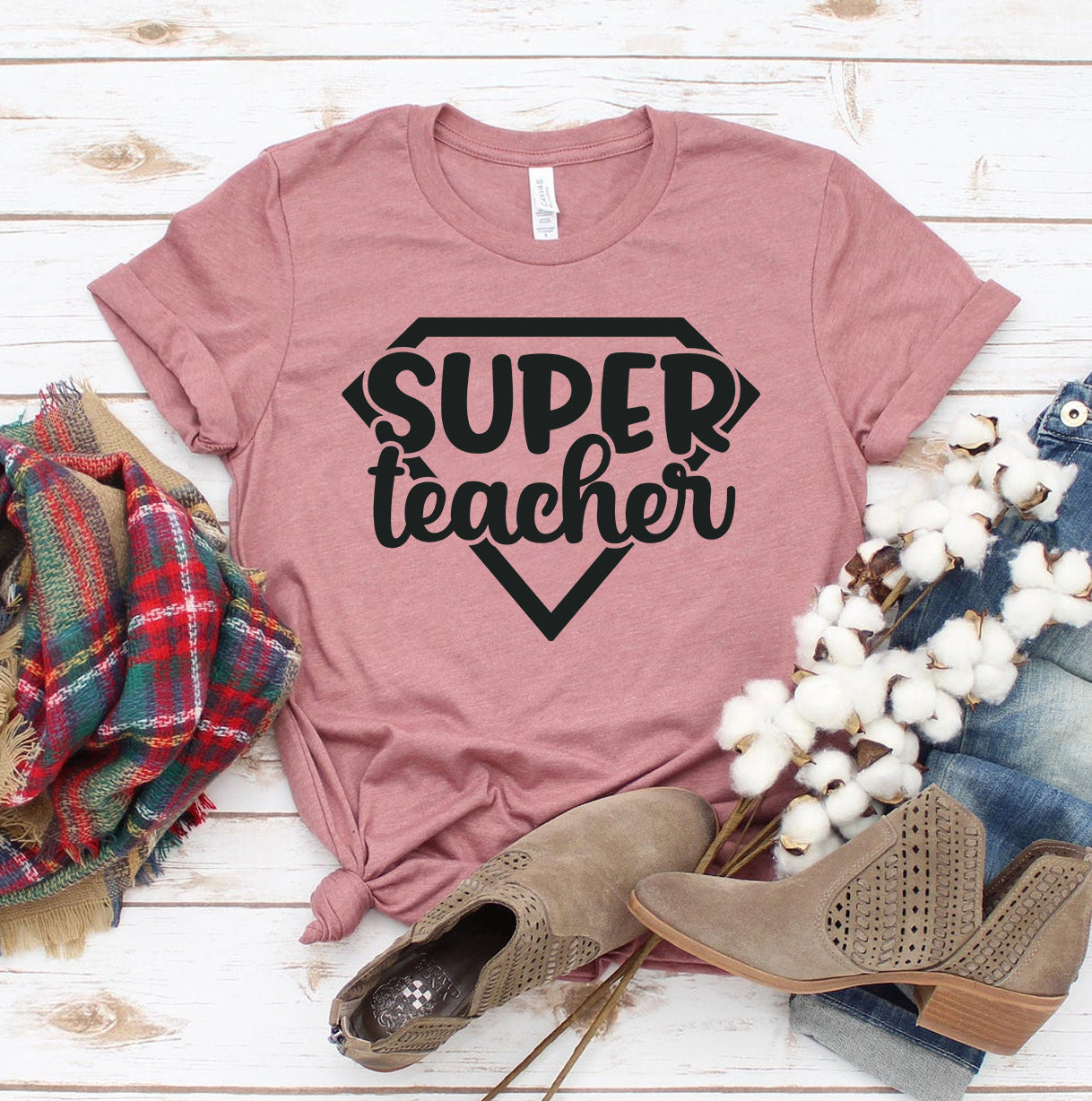 Super Teacher T-Shirt - Women’s Fashion - Women’s Clothing - Tops & Tees - T-Shirts