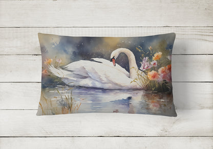 Swan Throw Pillow - One Color / One Size - Home & Garden - Home Textile - Pillows