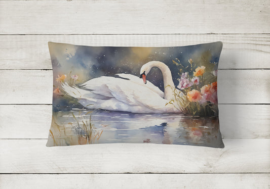 Swan Throw Pillow - One Color / One Size - Home & Garden - Home Textile - Pillows