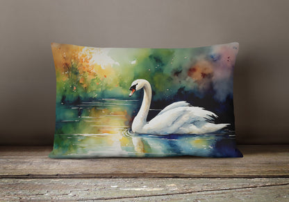 Swan Throw Pillow - One Color / One Size - Home & Garden - Home Textile - Pillows