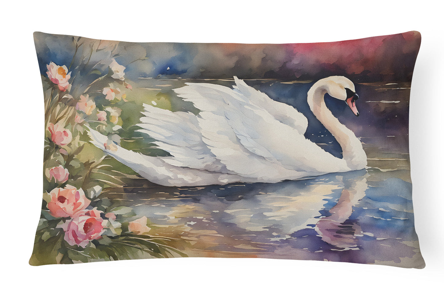Swan Throw Pillow - One Color / One Size - Home & Garden - Home Textile - Pillows