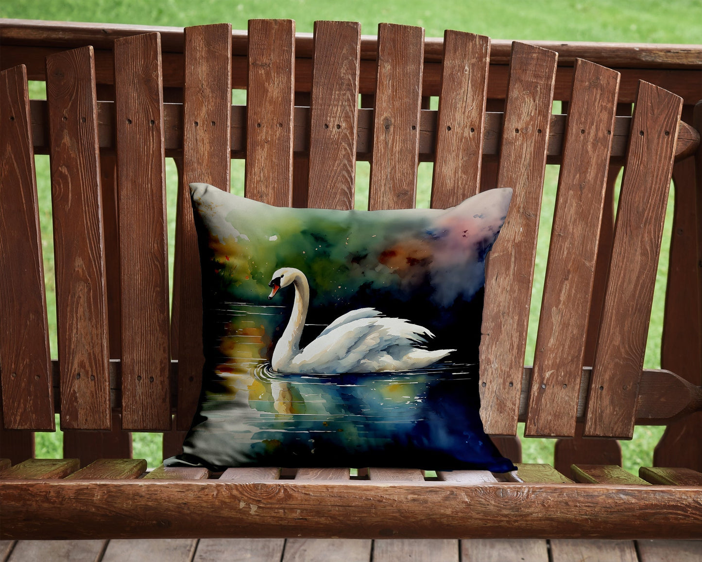 Swan Throw Pillow - One Color / One Size - Home & Garden - Home Textile - Pillows