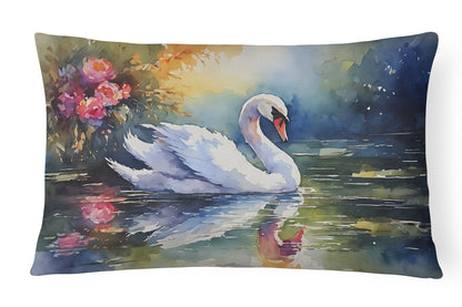 Swan Throw Pillow - One Color / One Size - Home & Garden - Home Textile - Pillows