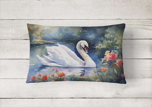 Swan Throw Pillow - One Color / One Size - Home & Garden - Home Textile - Pillows