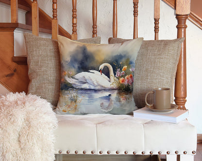Swan Throw Pillow - One Color / One Size - Home & Garden - Home Textile - Pillows