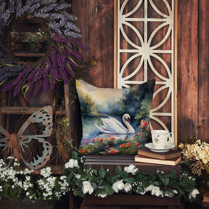 Swan Throw Pillow - One Color / One Size - Home & Garden - Home Textile - Pillows