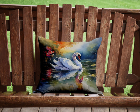 Swan Throw Pillow - One Color / One Size - Home & Garden - Home Textile - Pillows