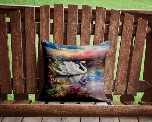 Swan Throw Pillow - One Color / One Size - Home & Garden - Home Textile - Pillows