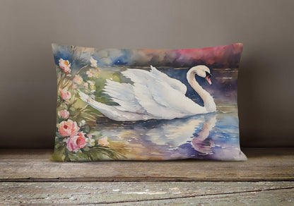 Swan Throw Pillow - One Color / One Size - Home & Garden - Home Textile - Pillows