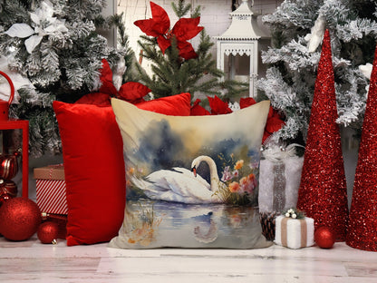 Swan Throw Pillow - One Color / One Size - Home & Garden - Home Textile - Pillows