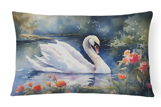 Swan Throw Pillow - One Color / One Size - Home & Garden - Home Textile - Pillows