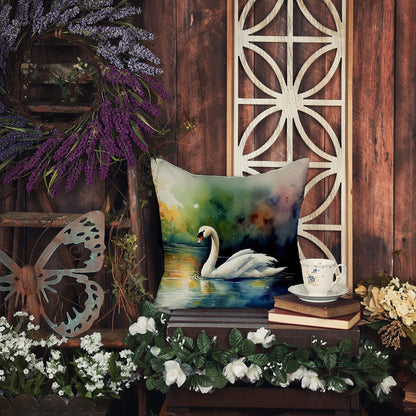 Swan Throw Pillow - One Color / One Size - Home & Garden - Home Textile - Pillows