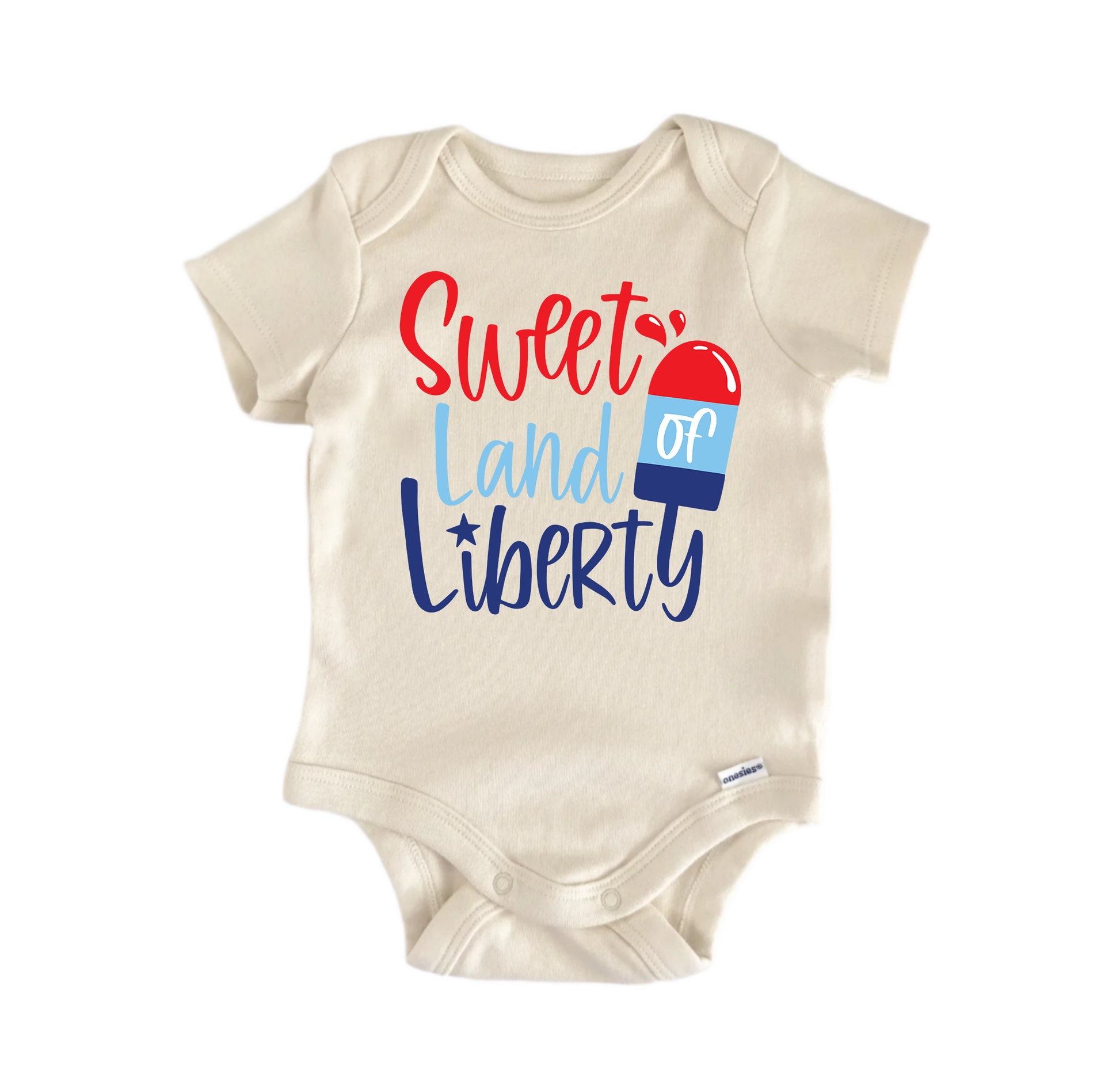 Sweet Land of Liberty Patriotic July 4th - Baby Boy Girl Clothes Funny Cute - Kids & Babies - Mother & Kids - Boys’