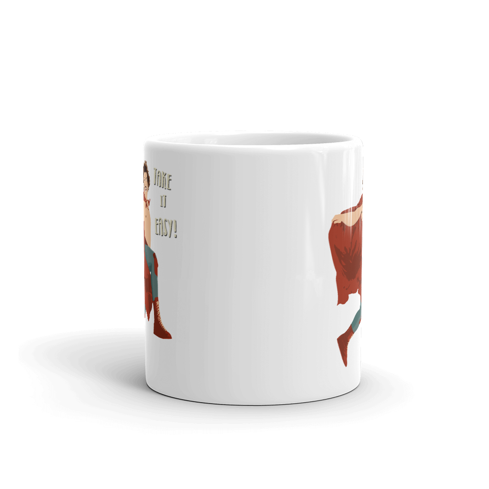 Take It Easy Nacho Libre El Luchador Mascarado Mug - Home & Garden - Kitchen Dining & Bar - Coffeeware