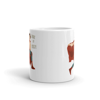 Take It Easy Nacho Libre El Luchador Mascarado Mug - Home & Garden - Kitchen Dining & Bar - Coffeeware