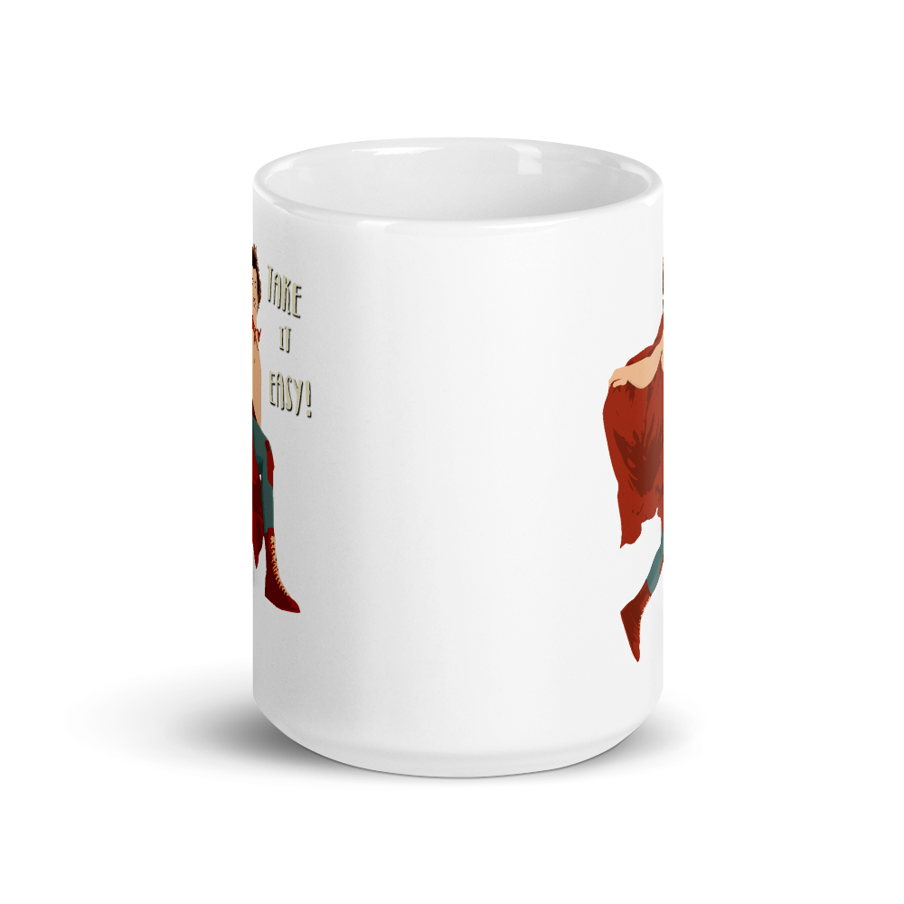 Take It Easy Nacho Libre El Luchador Mascarado Mug - Home & Garden - Kitchen Dining & Bar - Coffeeware