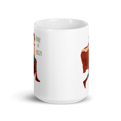 Take It Easy Nacho Libre El Luchador Mascarado Mug - Home & Garden - Kitchen Dining & Bar - Coffeeware