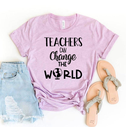 Teachers Can Change the World T-Shirt - Women’s Fashion - Women’s Clothing - Tops & Tees - T-Shirts