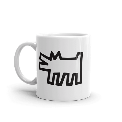 The Barking Dog Icon 1990 Street Art Mug - 11oz (325mL) - Home & Garden - Kitchen Dining & Bar - Coffeeware