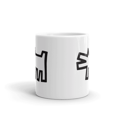 The Barking Dog Icon 1990 Street Art Mug - Home & Garden - Kitchen Dining & Bar - Coffeeware