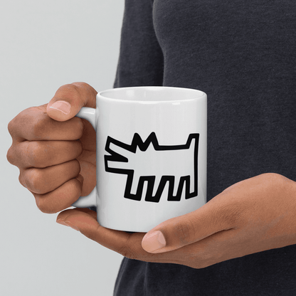 The Barking Dog Icon 1990 Street Art Mug - Home & Garden - Kitchen Dining & Bar - Coffeeware