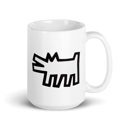 The Barking Dog Icon 1990 Street Art Mug - Home & Garden - Kitchen Dining & Bar - Coffeeware