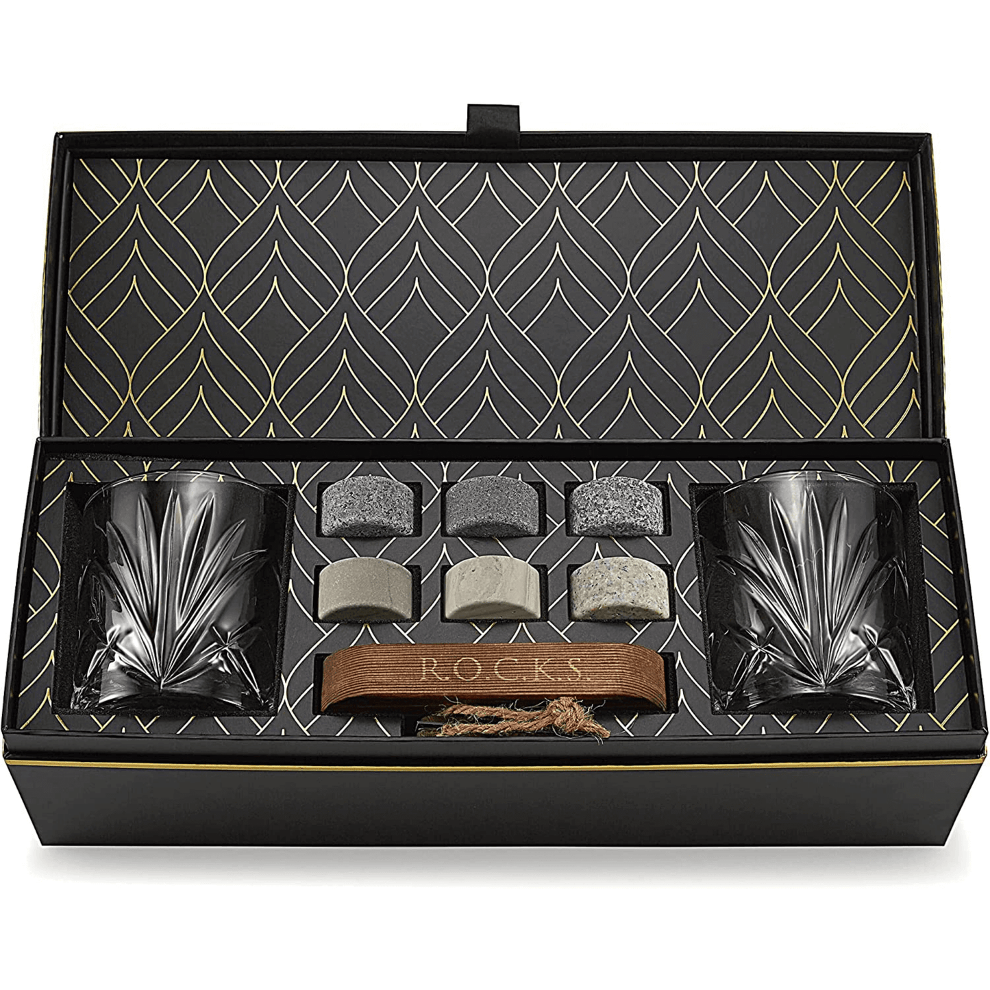 The Connoisseur’s Set - Palm Glass Edition - One Color / One Size - Home & Garden - Kitchen Dining & Bar - Barware