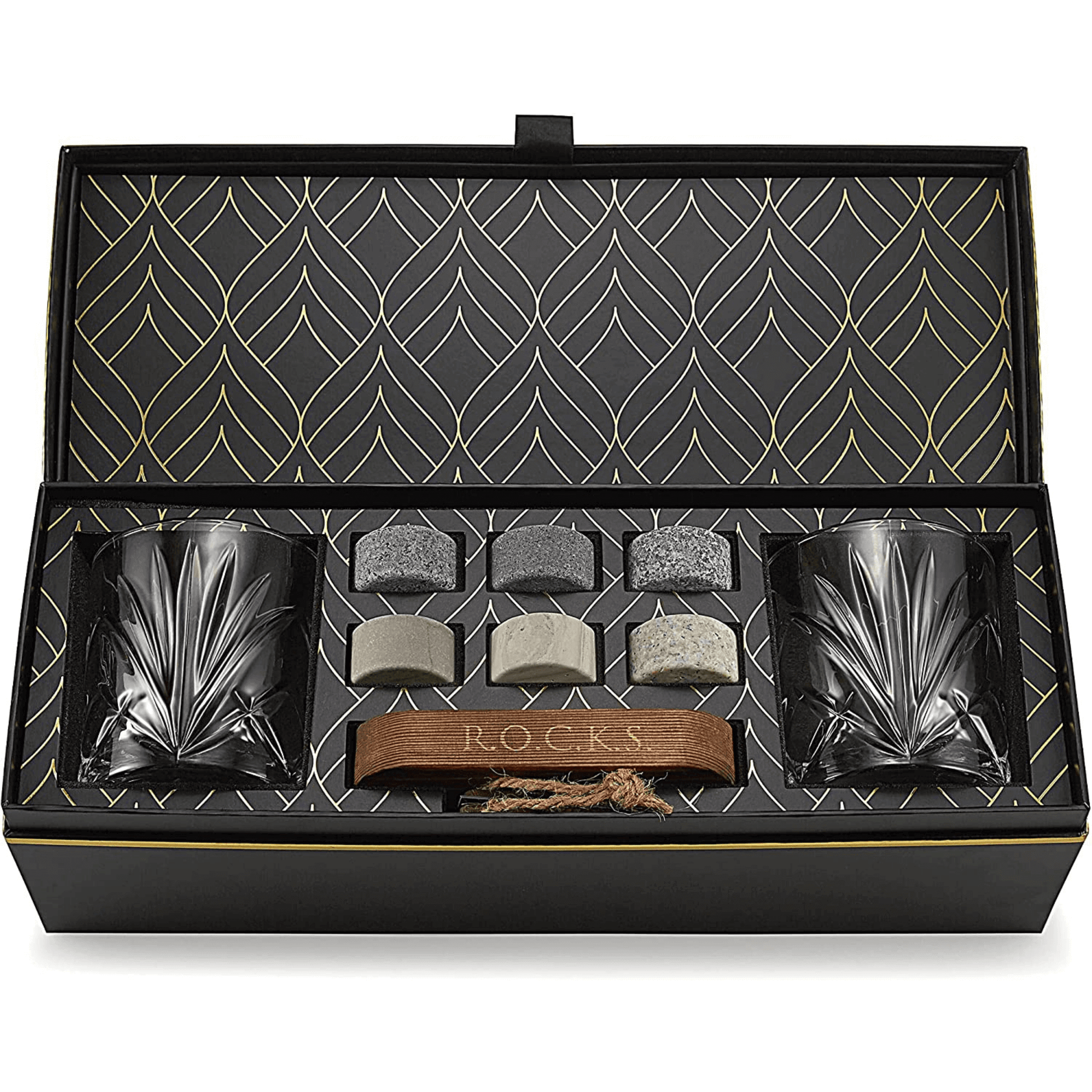 The Connoisseur’s Set - Palm Glass Edition - One Color / One Size - Home & Garden - Kitchen Dining & Bar - Barware