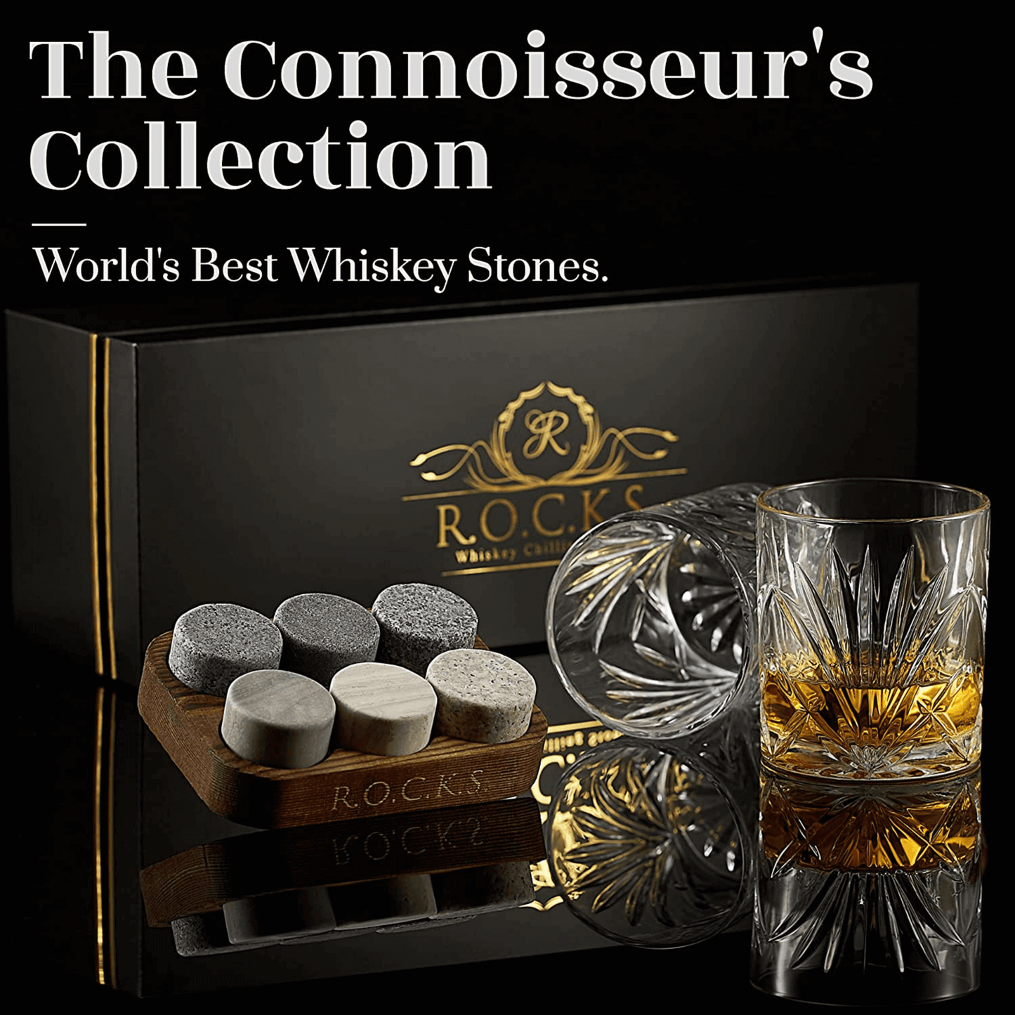 The Connoisseur’s Set - Palm Glass Edition - One Color / One Size - Home & Garden - Kitchen Dining & Bar - Barware