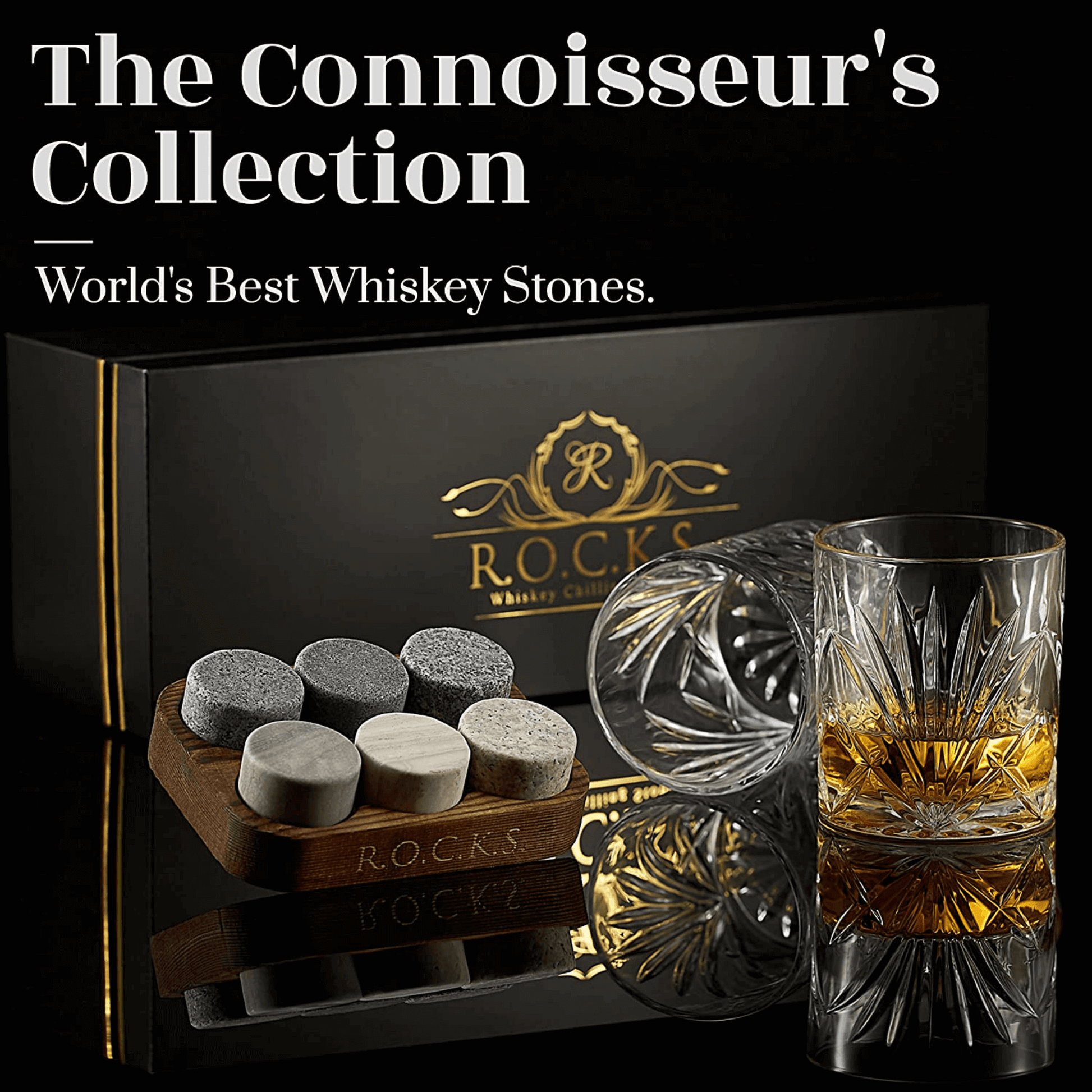 The Connoisseur’s Set - Palm Glass Edition - One Color / One Size - Home & Garden - Kitchen Dining & Bar - Barware
