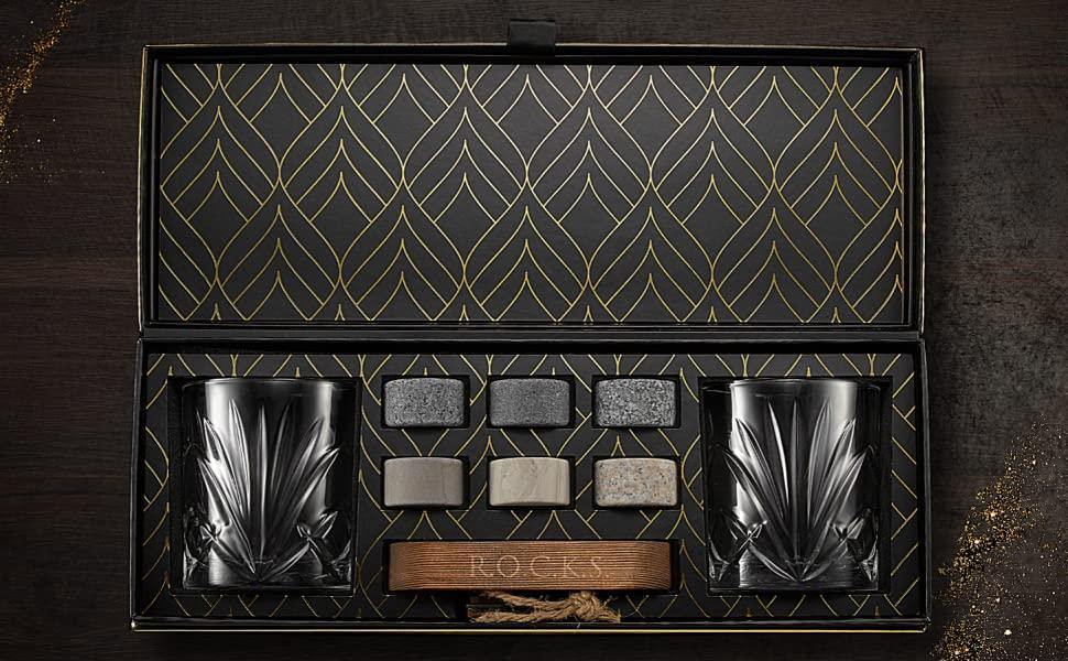 The Connoisseur’s Set - Palm Glass Edition - One Color / One Size - Home & Garden - Kitchen Dining & Bar - Barware