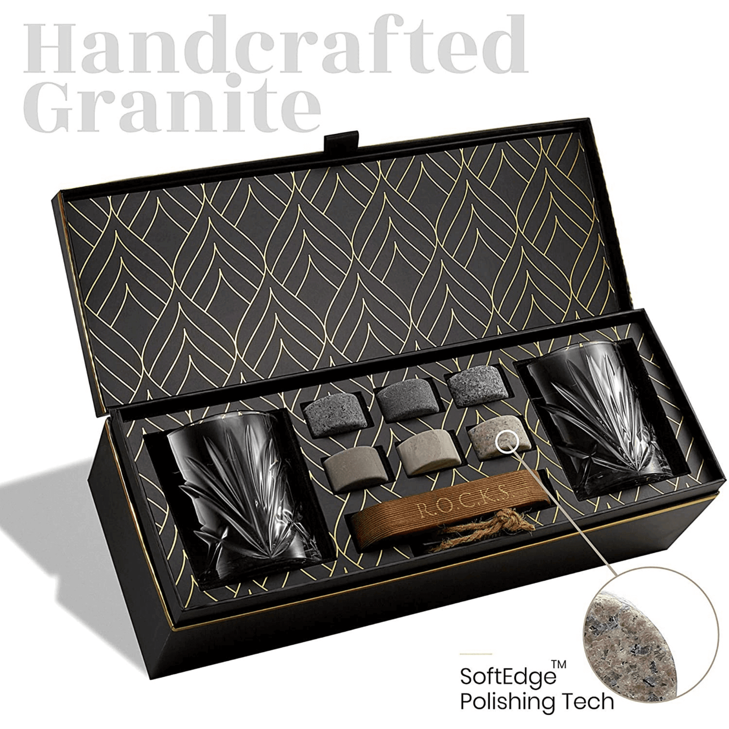 The Connoisseur’s Set - Palm Glass Edition - One Color / One Size - Home & Garden - Kitchen Dining & Bar - Barware