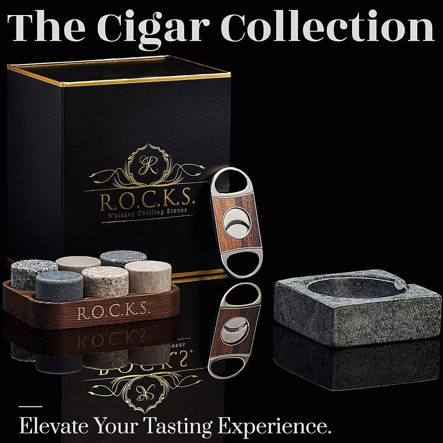 The Gentleman’s Set - Cigar Aficionado - One Color / One Size - Home & Garden - Kitchen Dining & Bar - Barware