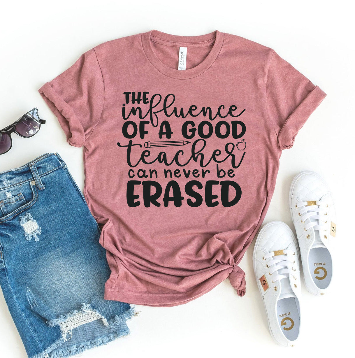 The Influence of a Good Teacher T-Shirt - Women’s Fashion - Women’s Clothing - Tops & Tees - T-Shirts
