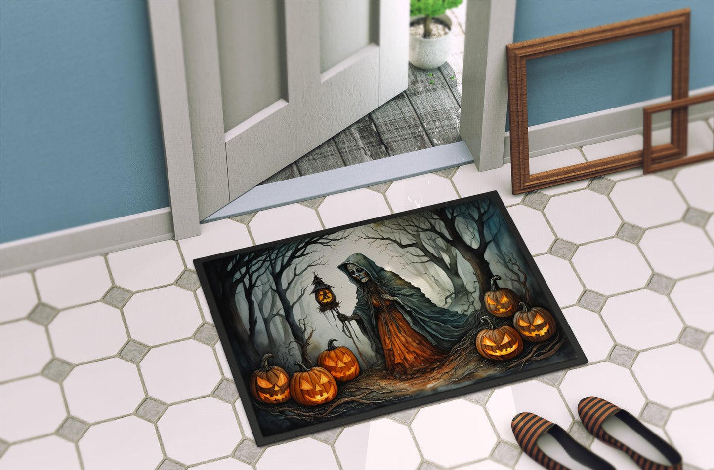 The Weeping Woman Spooky Halloween Doormat - One Color / One Size - Home & Garden - Home Textile - Carpets & Rugs