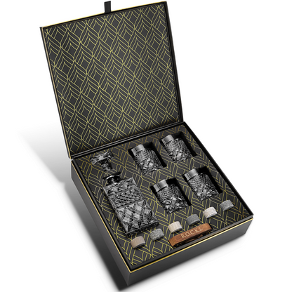 The Whiskey Decanter Gift Set - One Color / One Size - Home & Garden - Kitchen Dining & Bar - Barware
