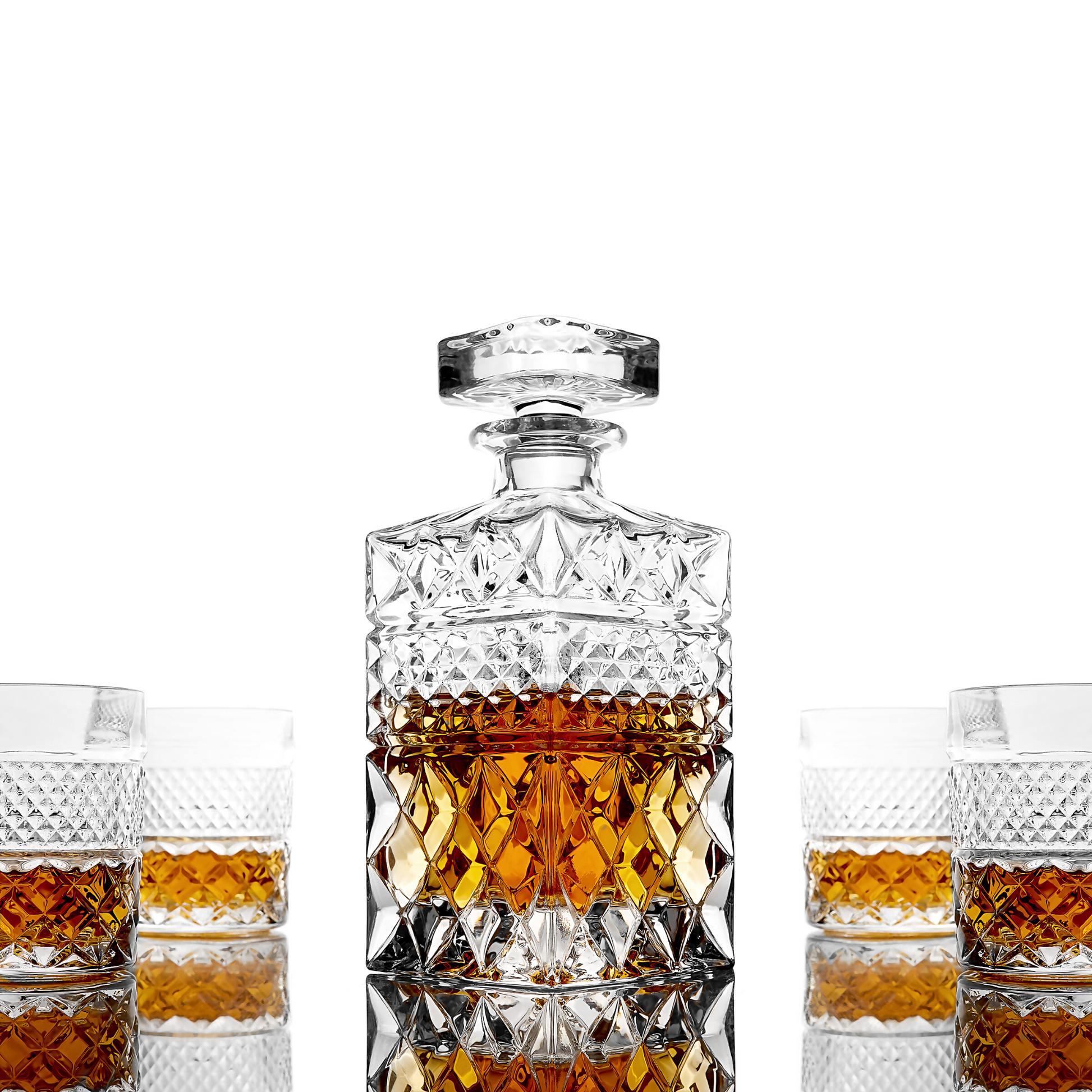 The Whiskey Decanter Gift Set - One Color / One Size - Home & Garden - Kitchen Dining & Bar - Barware