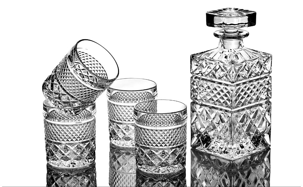 The Whiskey Decanter Gift Set - One Color / One Size - Home & Garden - Kitchen Dining & Bar - Barware