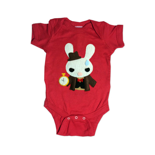 The White Rabbit - Alice’s Adventure in Wonderland - Infant Bodysuit - Kids & Babies - Mother & Kids - Boys’ Clothing