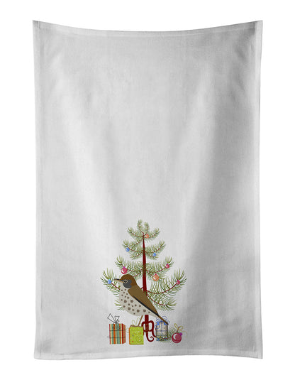 Thrush Merry Christmas Kitchen Towel Set of 2 - One Color / One Size - Home & Garden - Home Textile - Towels