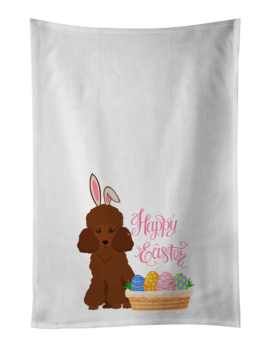 Toy Red Poodle Easter Kitchen Towel Set of 2 - One Color / One Size - Home & Garden - Home Textile - Towels