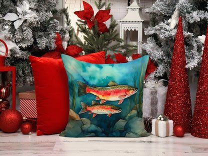 Trout Throw Pillow - One Color / One Size - Home & Garden - Home Textile - Pillows