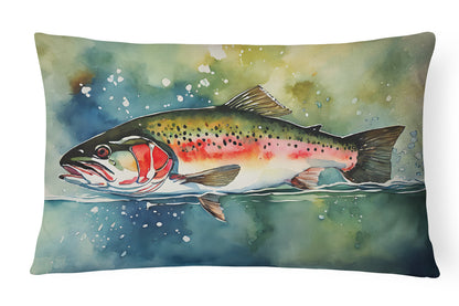 Trout Throw Pillow - One Color / One Size - Home & Garden - Home Textile - Pillows