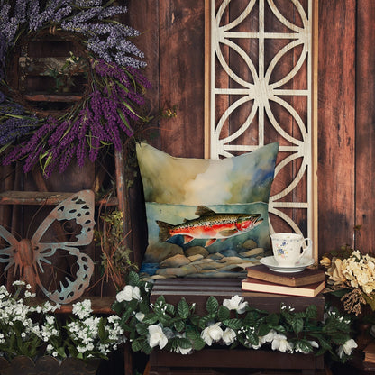 Trout Throw Pillow - One Color / One Size - Home & Garden - Home Textile - Pillows